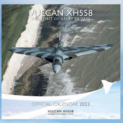 2023 Vulcan XH558 Official Calendar