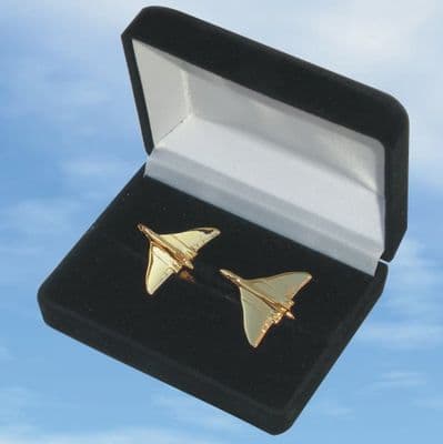 22ct Gold Plated Vulcan Cufflinks