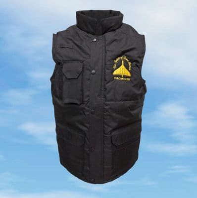 Body Warmer - Black  Spirit of Great Britain