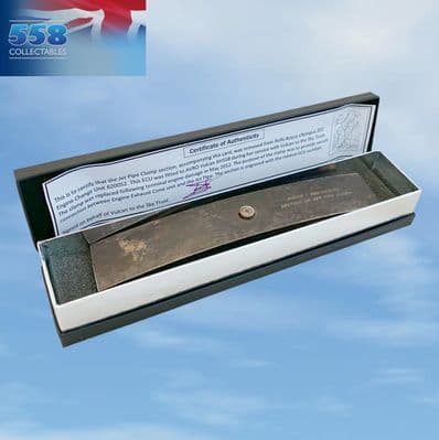 AVRO Vulcan XH558 - ECU 620052 - Section of Jet Pipe Clamp