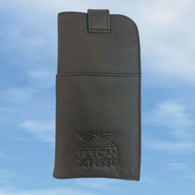 Avro Vulcan XH558 Leather Glasses Case