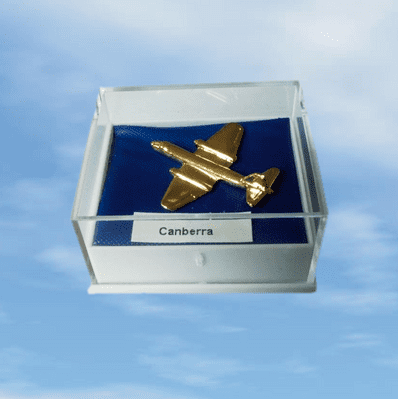 Canberra Pin Badge - Gold Effect