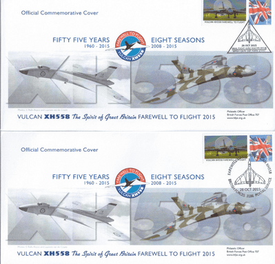 Dual Set of Commemorative Covers - Loose