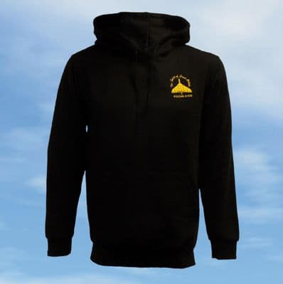 Hooded Sweatshirt - Black - Spirit of Great Britain