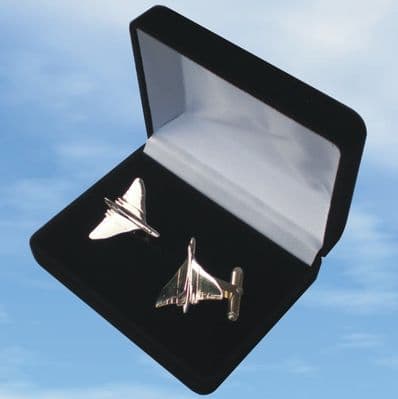Nickel Plated Vulcan Cufflinks