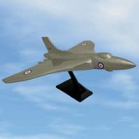 Nickel Silver Art Deco Style Avro Vulcan Model