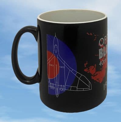 Operation Black Buck 40th Anniversary Black Mug