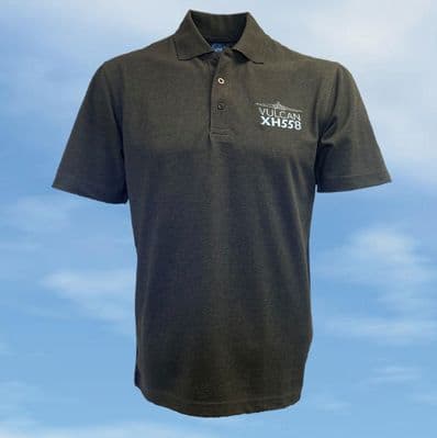 Polo Shirt - Charcoal - Vulcan XH558