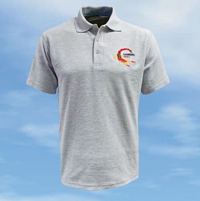 Polo Shirt - Heather Grey - WK163 Scorpion