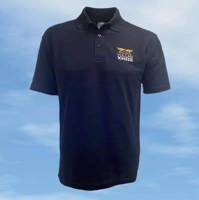 Polo Shirt - Navy - Avro Vulcan XH558