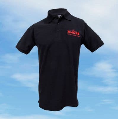 Polo Shirt - Navy - XH558 with Union Flag