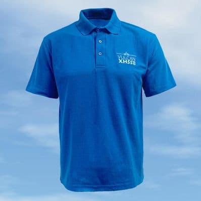 Polo Shirt - Royal Blue - Vulcan XH558