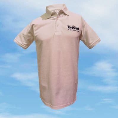 Polo Shirt - White - XH558 with Union Flag