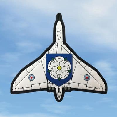PVC Patch - Vulcan XH558 Yorkshire Rose