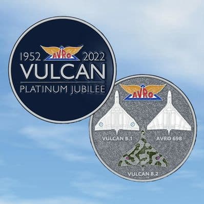 Special Edition - Avro Vulcan Platinum Jubilee Coin