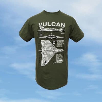 T-Shirt - Green - Vulcan Blueprint