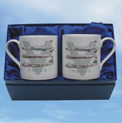 V-Force - Bone China Mug Sets