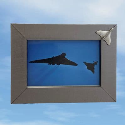 Vulcan Photo Frame - Antique Pewter