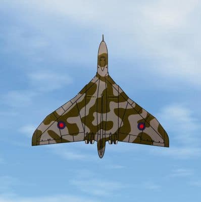 Vulcan Profile Sticker - Camo - Planform