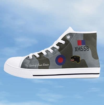Vulcan XH558 Men's High Top Canvas Shoes - White