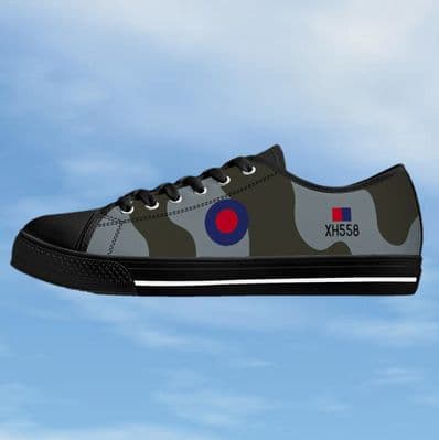 Vulcan XH558 Men's Low Top Canvas Shoes - Black