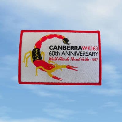 WK163 Scorpion 60th Anniversary Patch